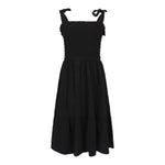 Tie Shoulder Smock Dress - Denny's