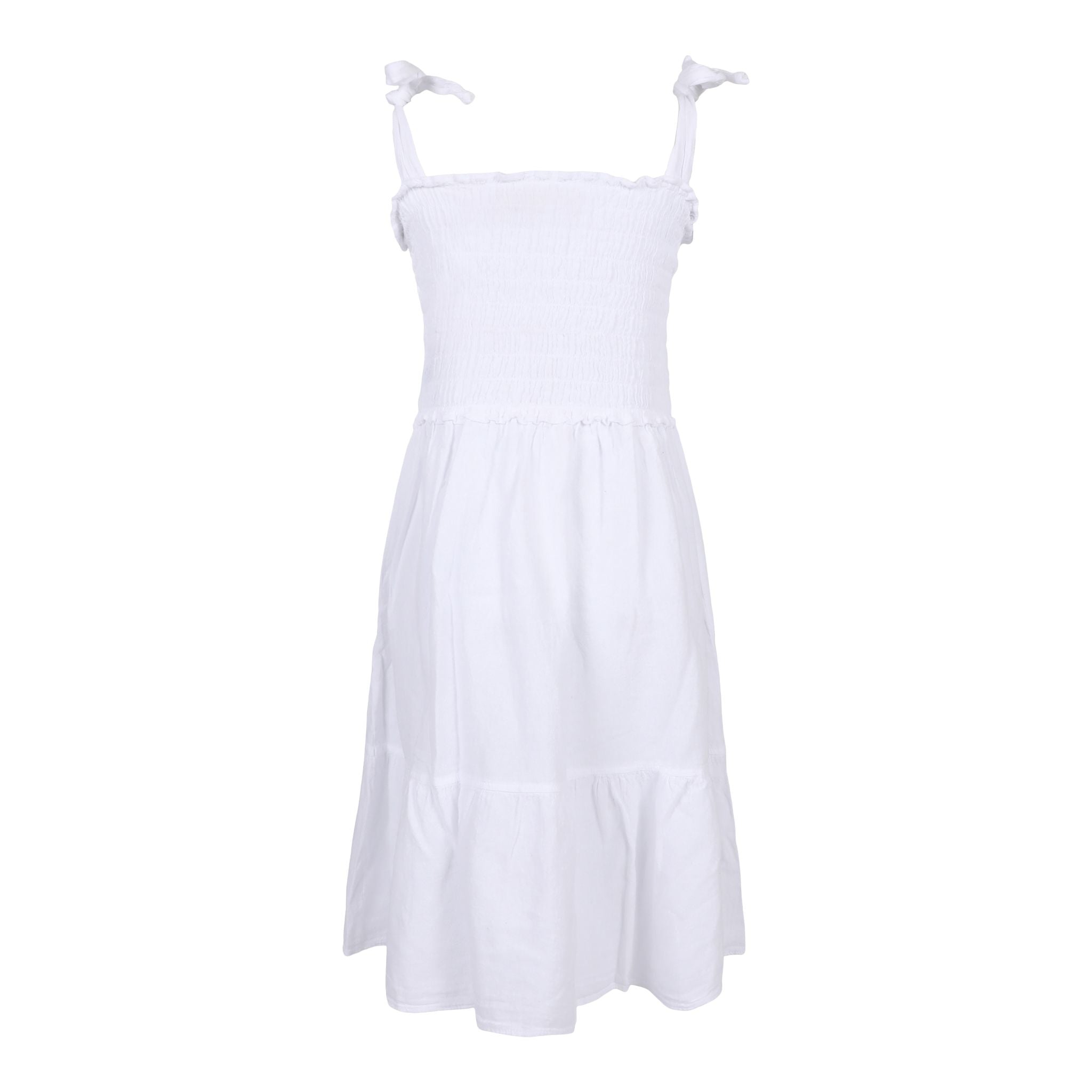 Tie Shoulder Smock Dress - Denny's