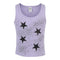 Black Stars & Black Spray Paint Tank - Denny's