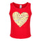 Smiley Heart Rib Tank - Denny's