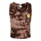Yellow Smiley Bleach Tank - Denny's
