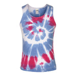 Pink & Royal Tie Dye Tank Top - Denny's