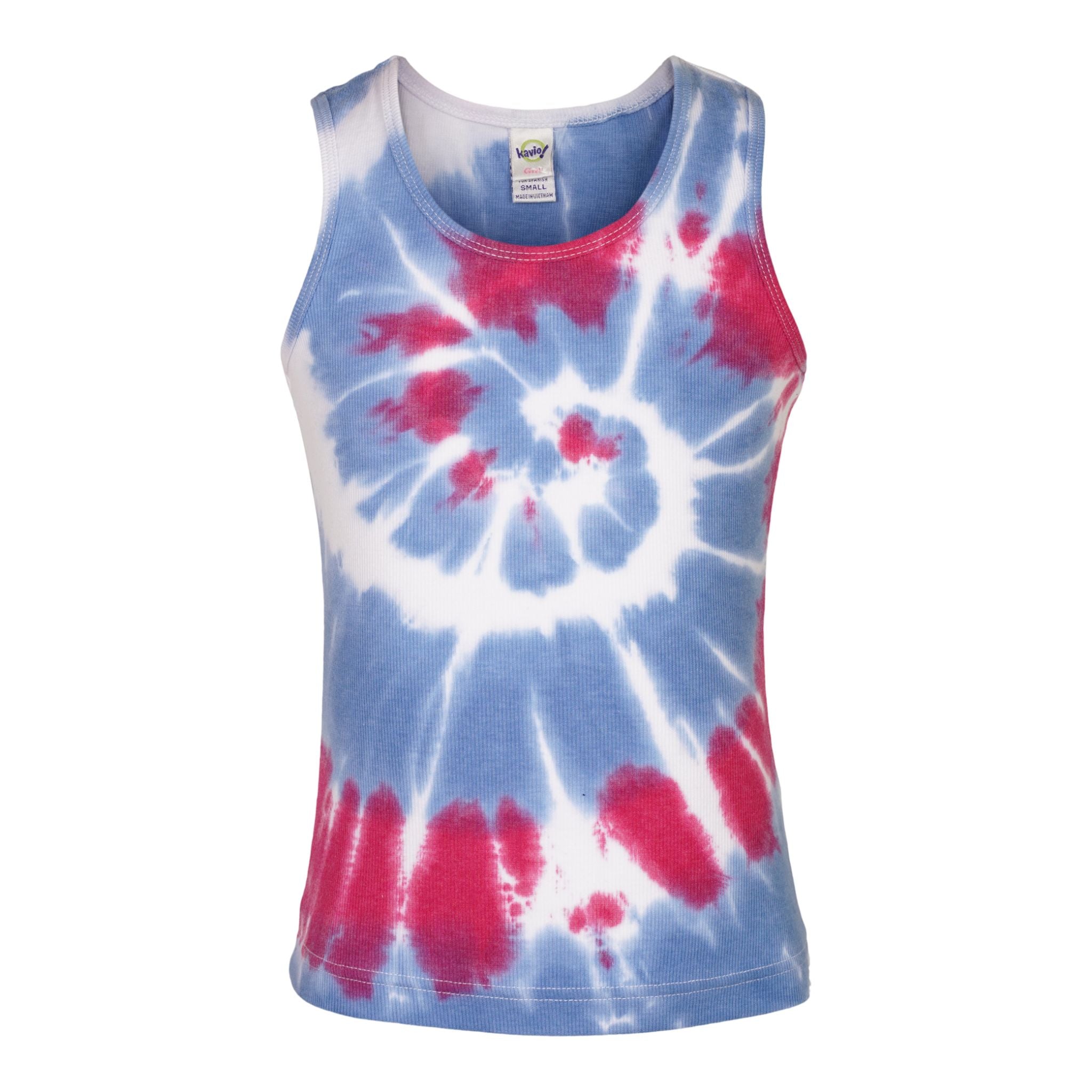 Pink & Royal Tie Dye Tank Top - Denny's