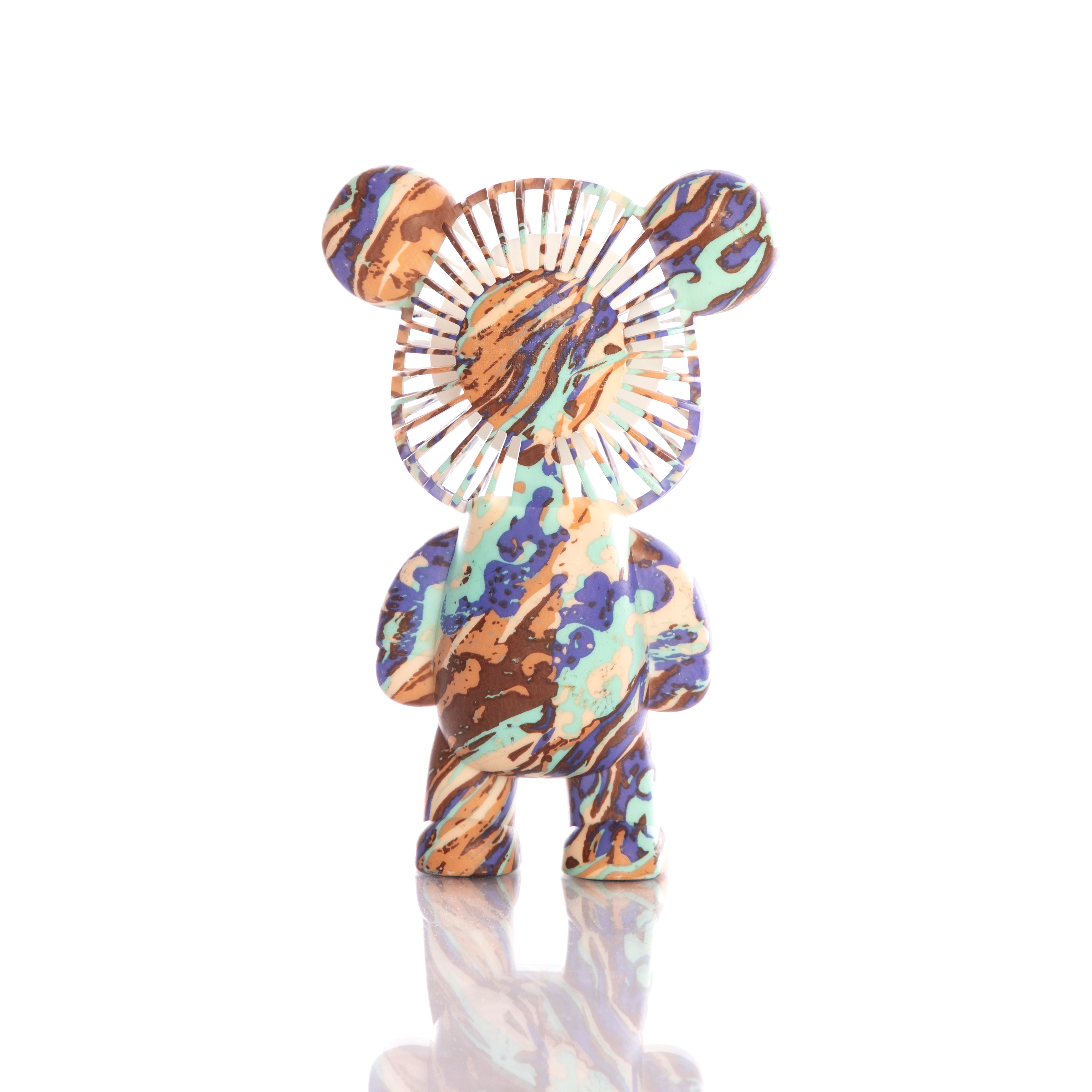 Safari Tie Dye Bear Fan - Denny's