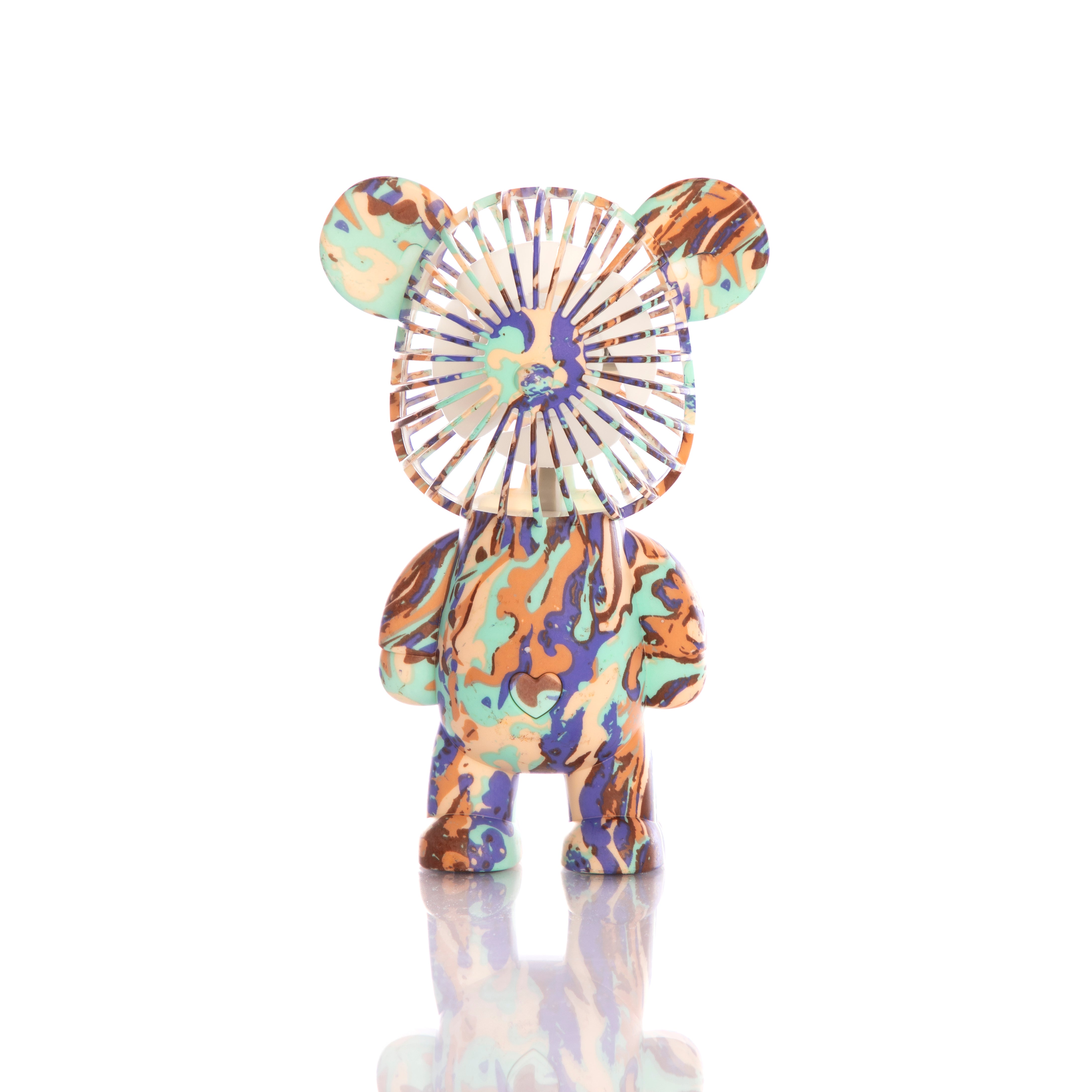 Safari Tie Dye Bear Fan - Denny's