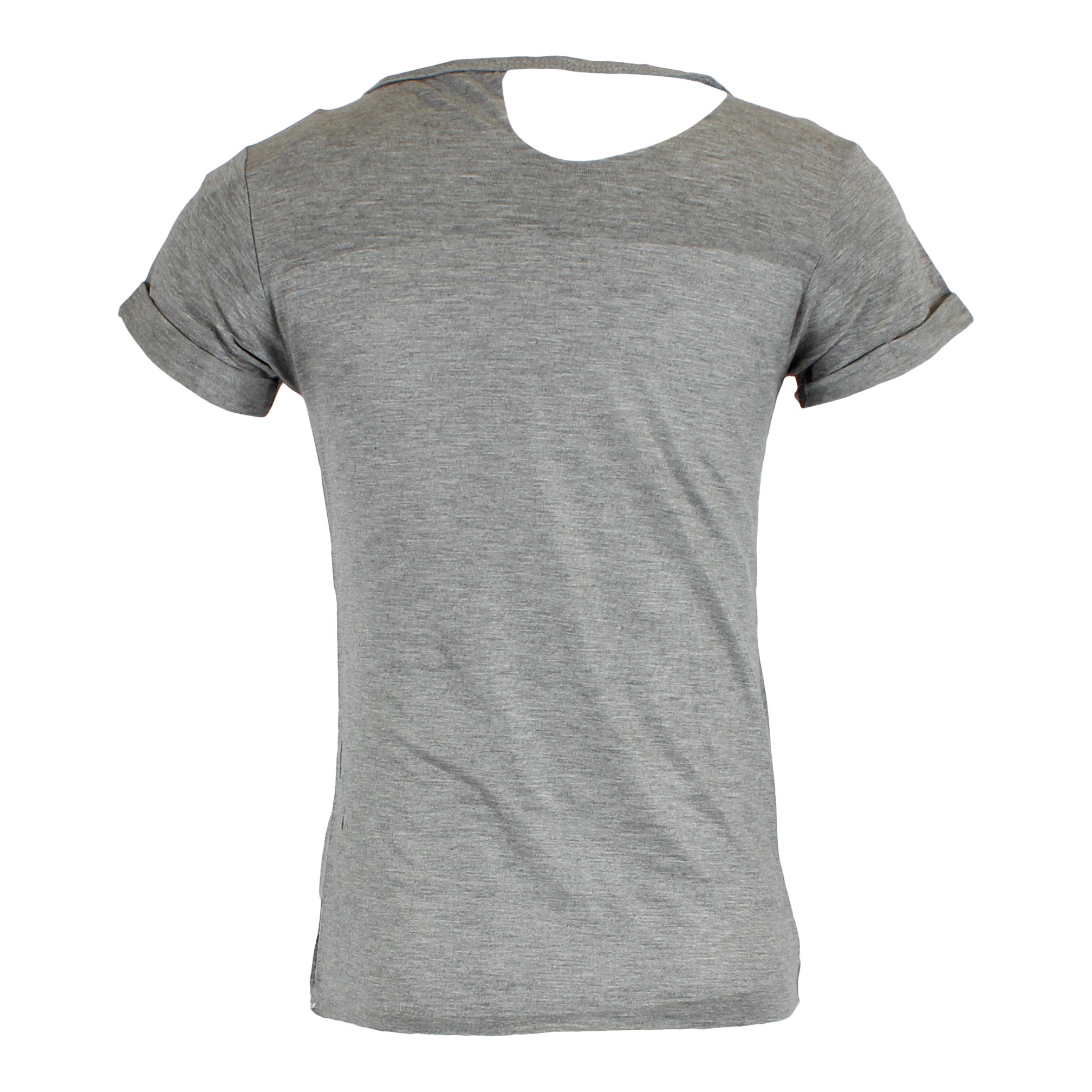 Short Sleeve Tee with Black Peace - Denny's