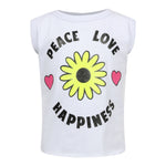 Peace Love Happiness Muscle Tee - Denny's