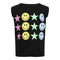 Pastel Smiles & Stars Muscle Tee - Denny's