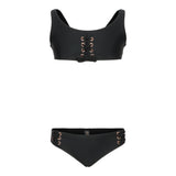 2pc Newport Set Lace Up Bikini - Denny's