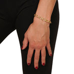 Circle Ball Link Chain Bracelet - Denny's