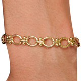 Circle Ball Link Chain Bracelet - Denny's