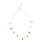Hanging Daisies Gold Chain Choker - Denny's
