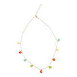 Hanging Daisies Gold Chain Choker - Denny's