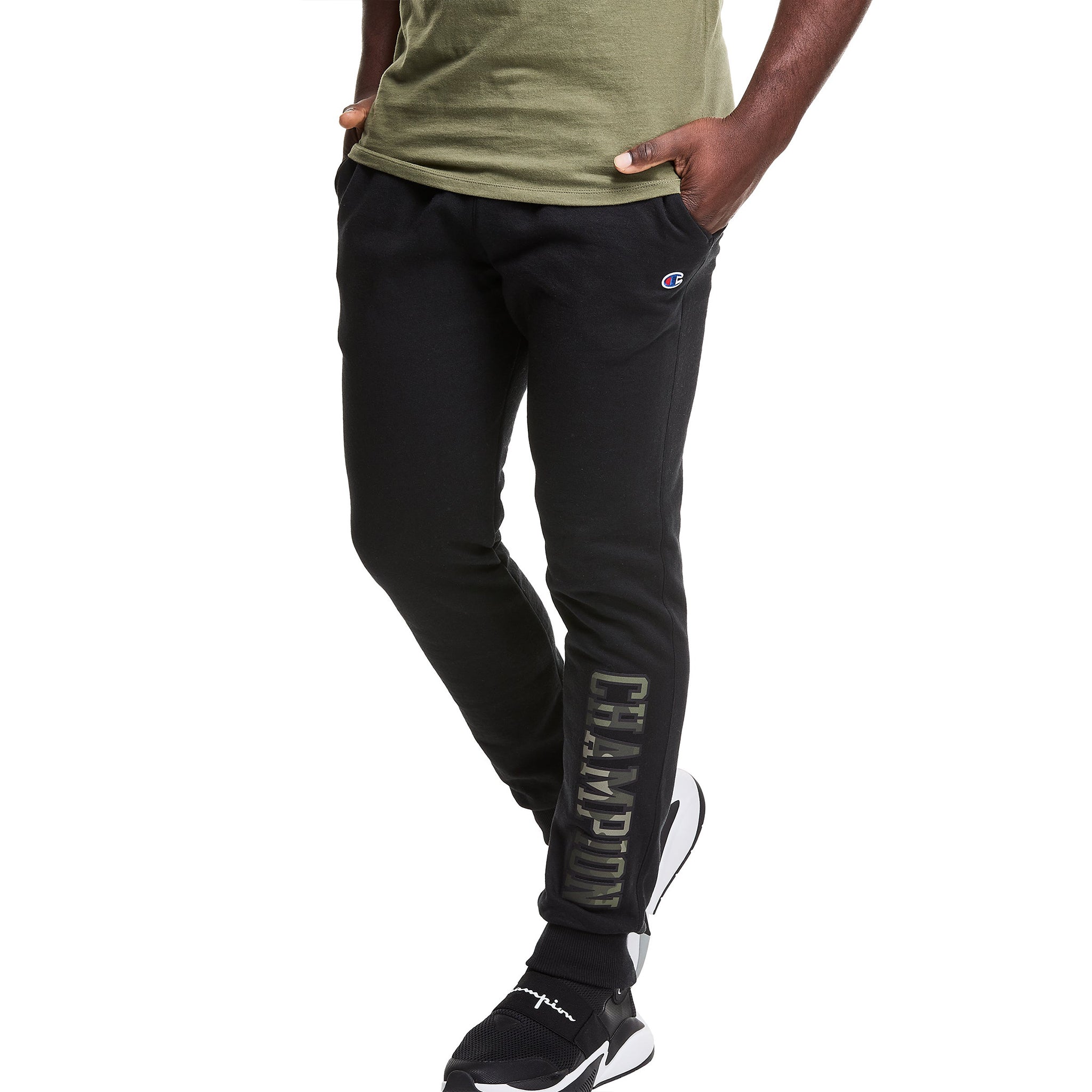 Powerblend Camo Applique Jogger - Denny's