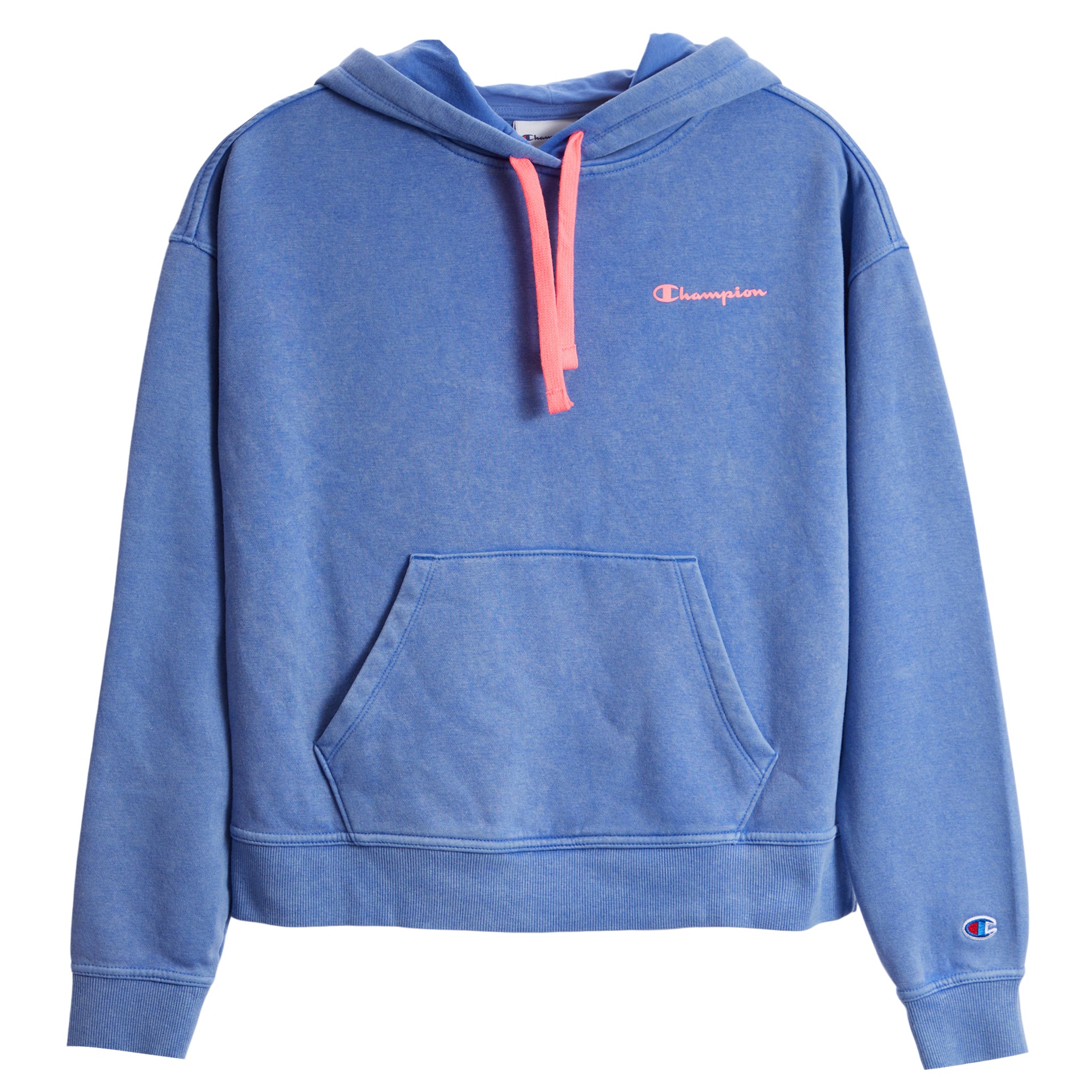 Acid Wash Fleece Hoodie - Denny's