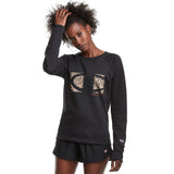 Leopard Knockout C Boyfriend Sweatshirt - Denny's