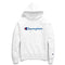 Reverse Weave Chenille Script Hoodie - Denny's