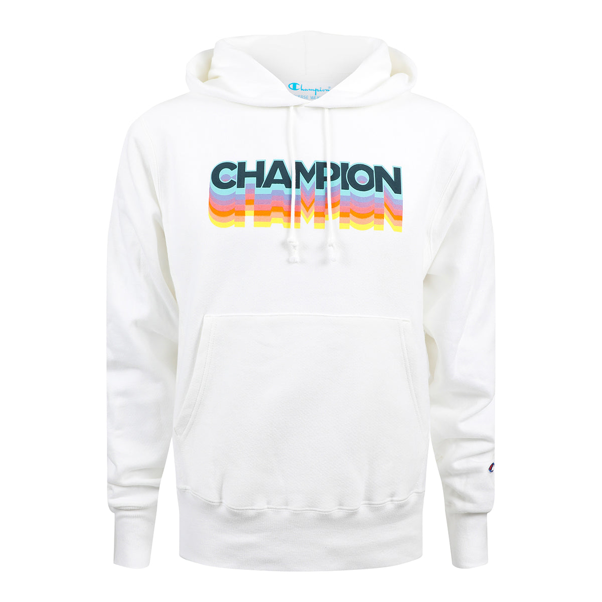 Reverse Wave Shadows Weave Hoodie - Denny's