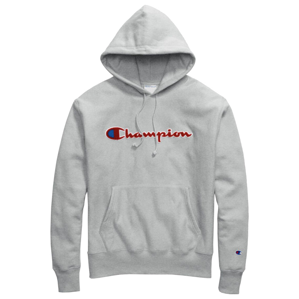 Reverse Weave Champion Script Pull Over Hoody - Denny's