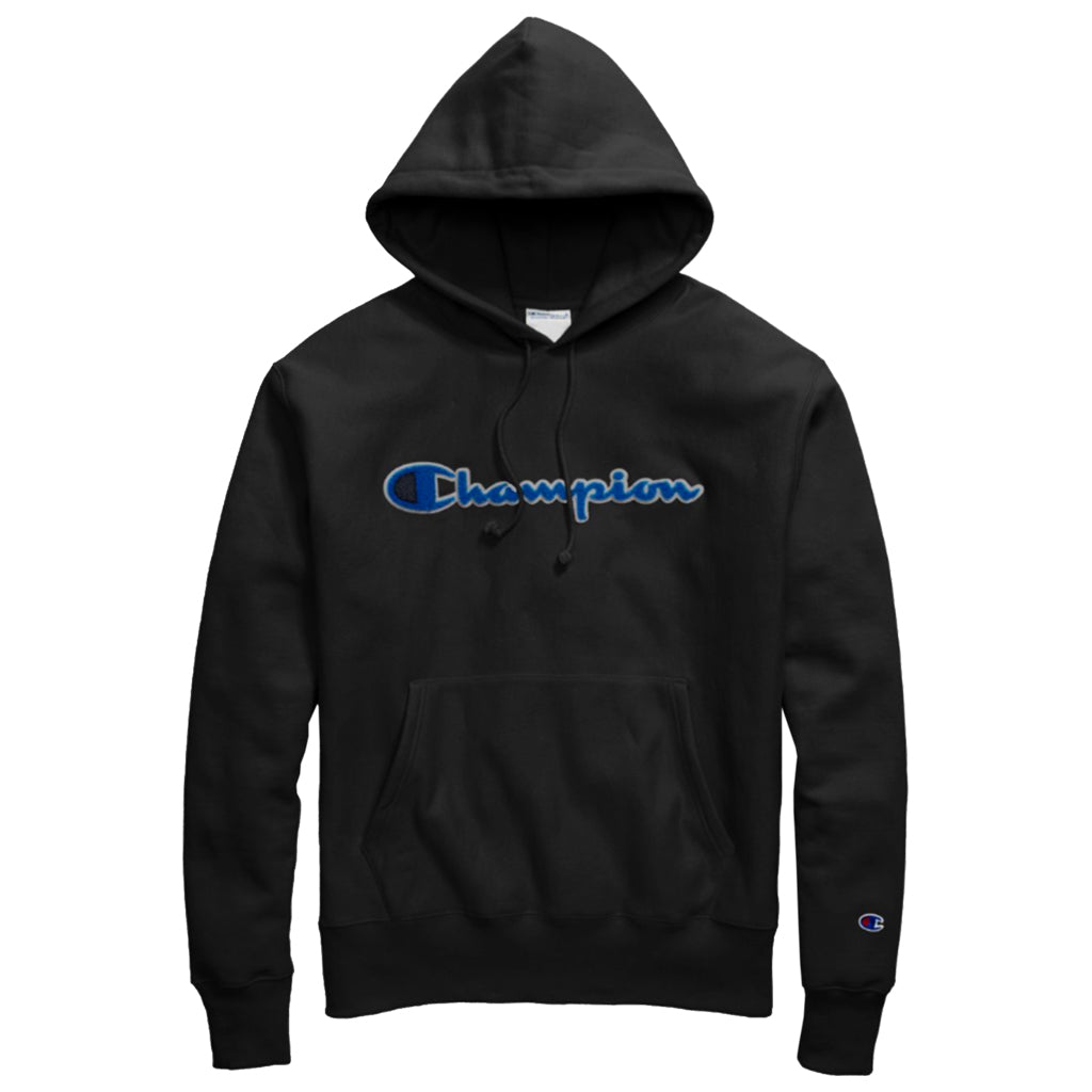 Chenile Script Pull Over Hoody - Denny's