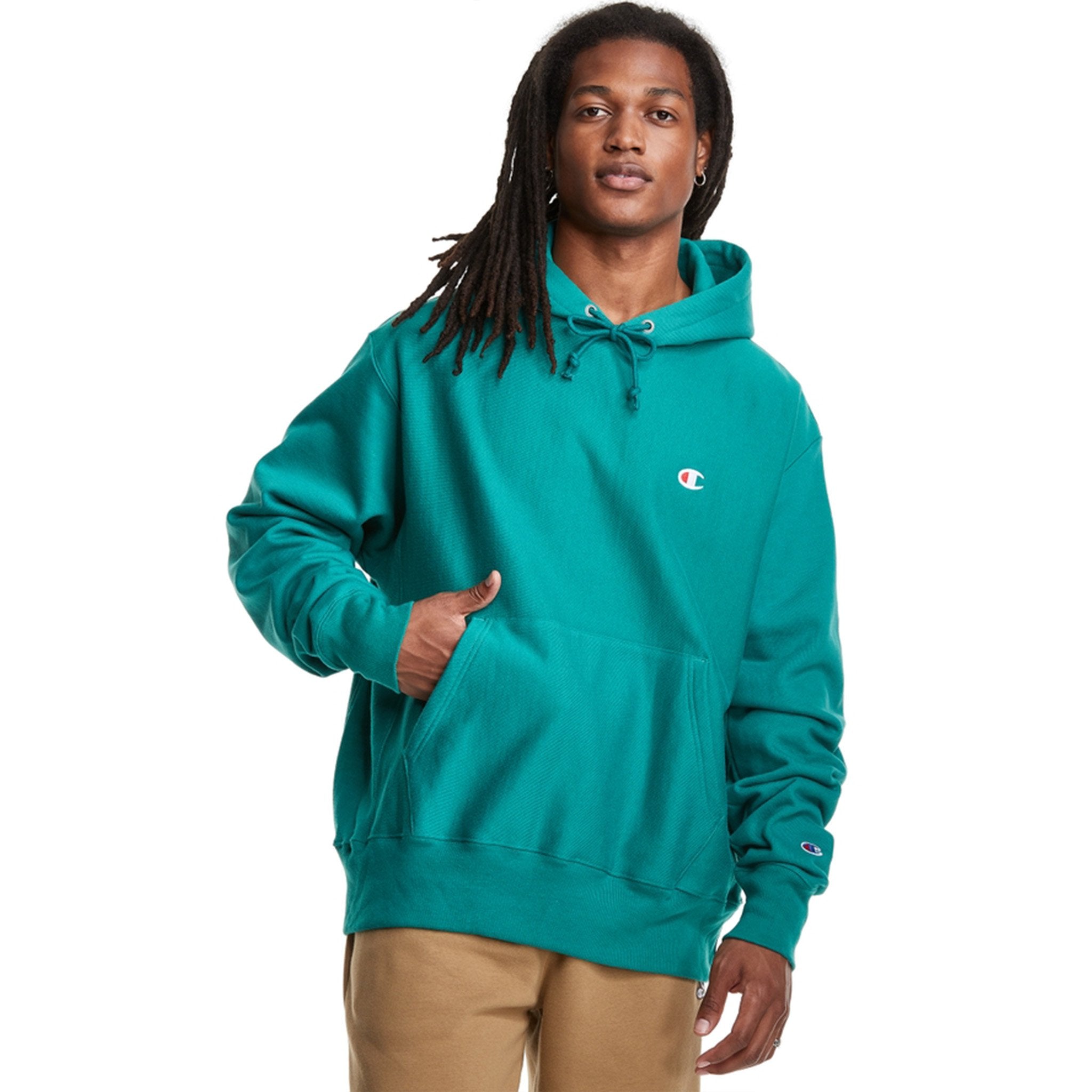 Reverse Weave Small C Hoodie - Denny's