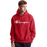 Reverse Weave Script Hoodie - Denny's