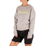 Reverse Weave Crew with Chenille Script Logo - Denny's