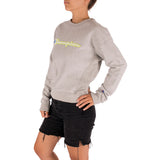 Reverse Weave Crew with Chenille Script Logo - Denny's