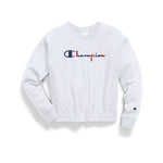 3 Color Script Reverse Weave Crew - Denny's