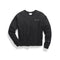 Reverse Weave Embroidered  Script Crew - Denny's
