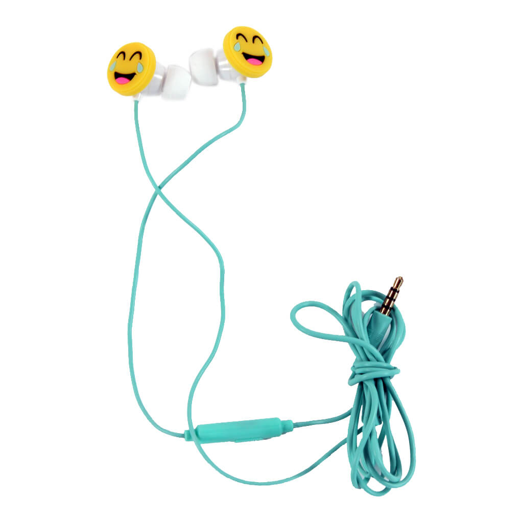 Crying Laughing Emoji Earbuds - Denny's