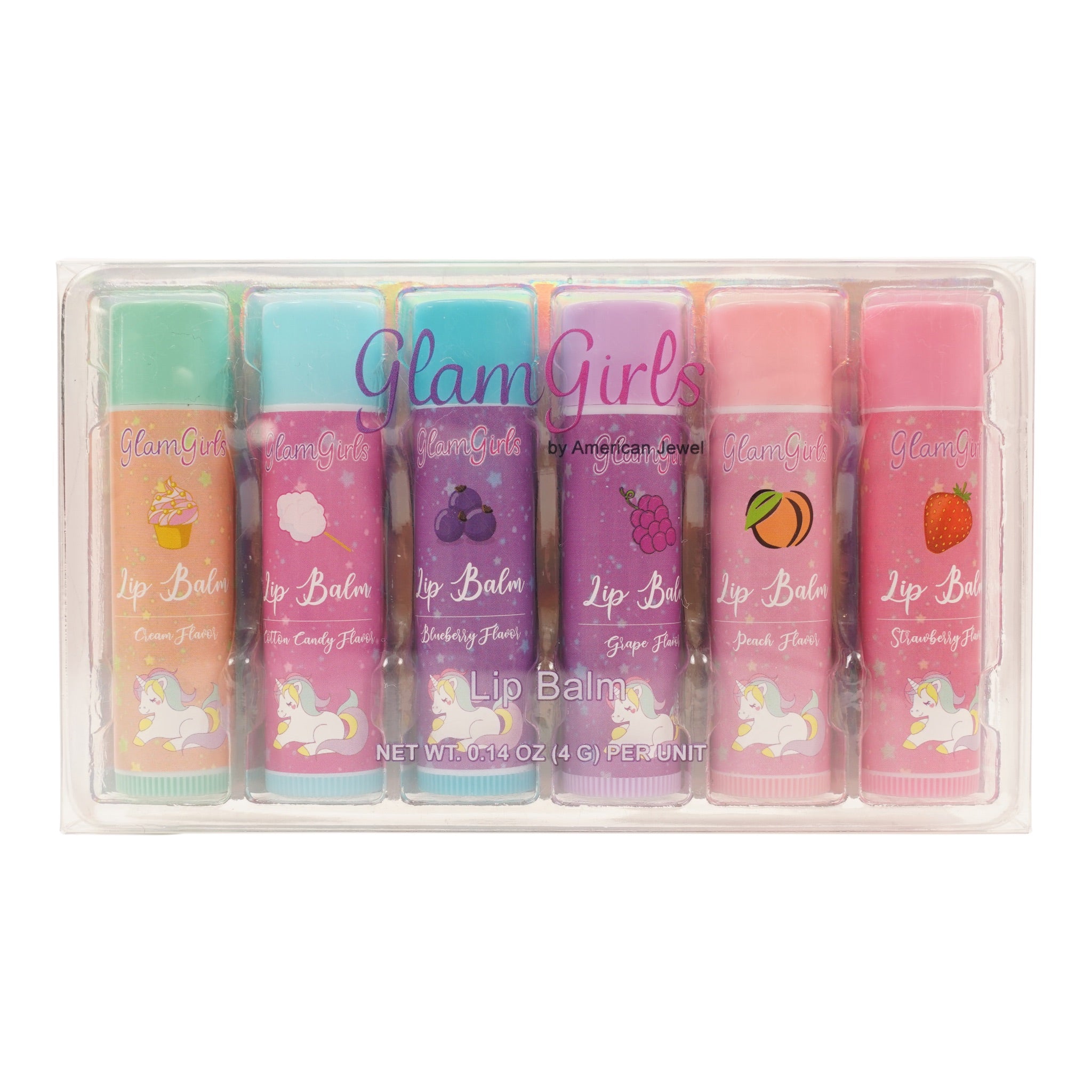 6 Flavor Lip Balm Set - Denny's
