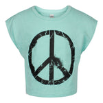 Peace Sign Boxy Tee - Denny's