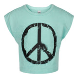 Peace Sign Boxy Tee - Denny's