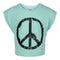 Peace Sign Boxy Tee - Denny's