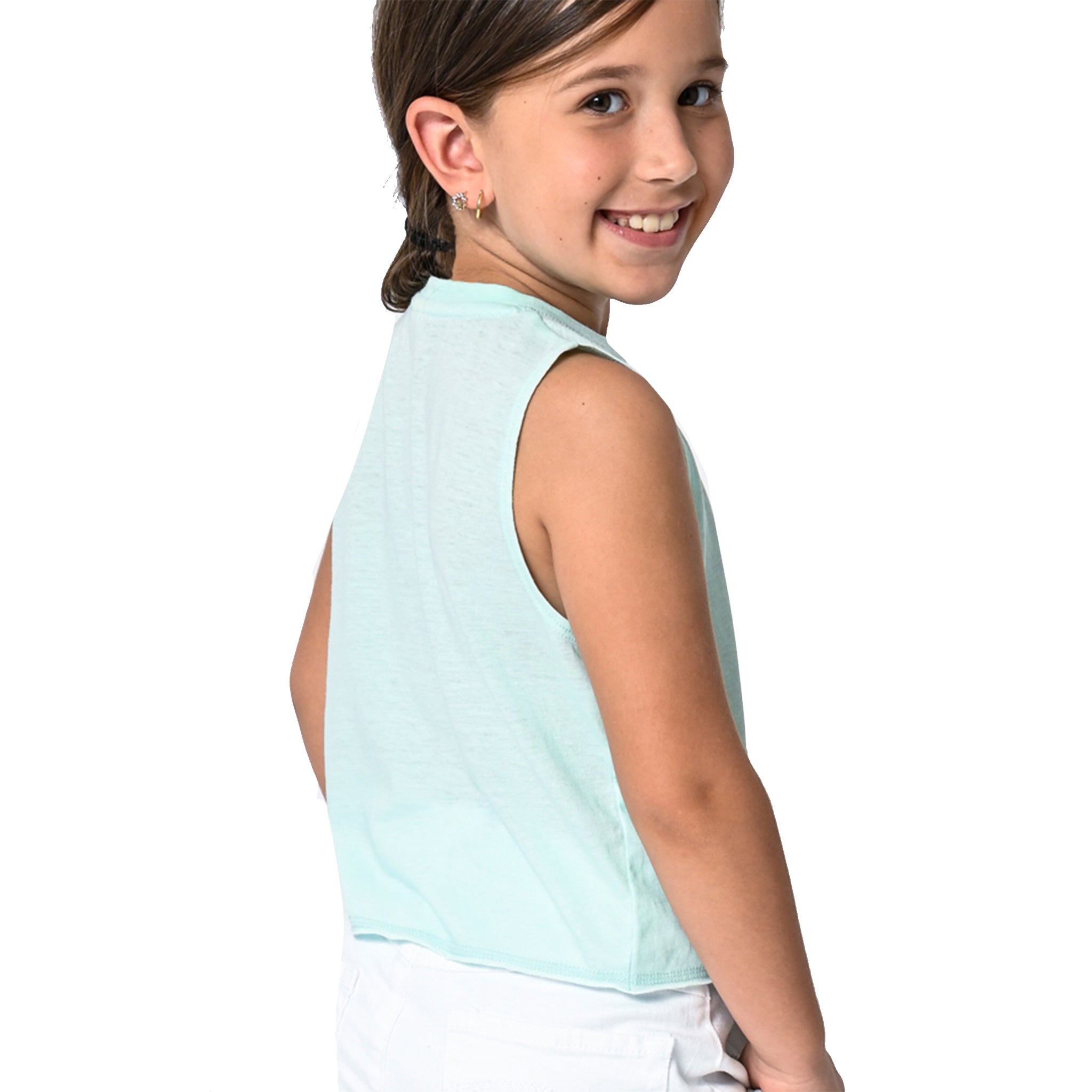 Cropped Muscle Tank - Denny's