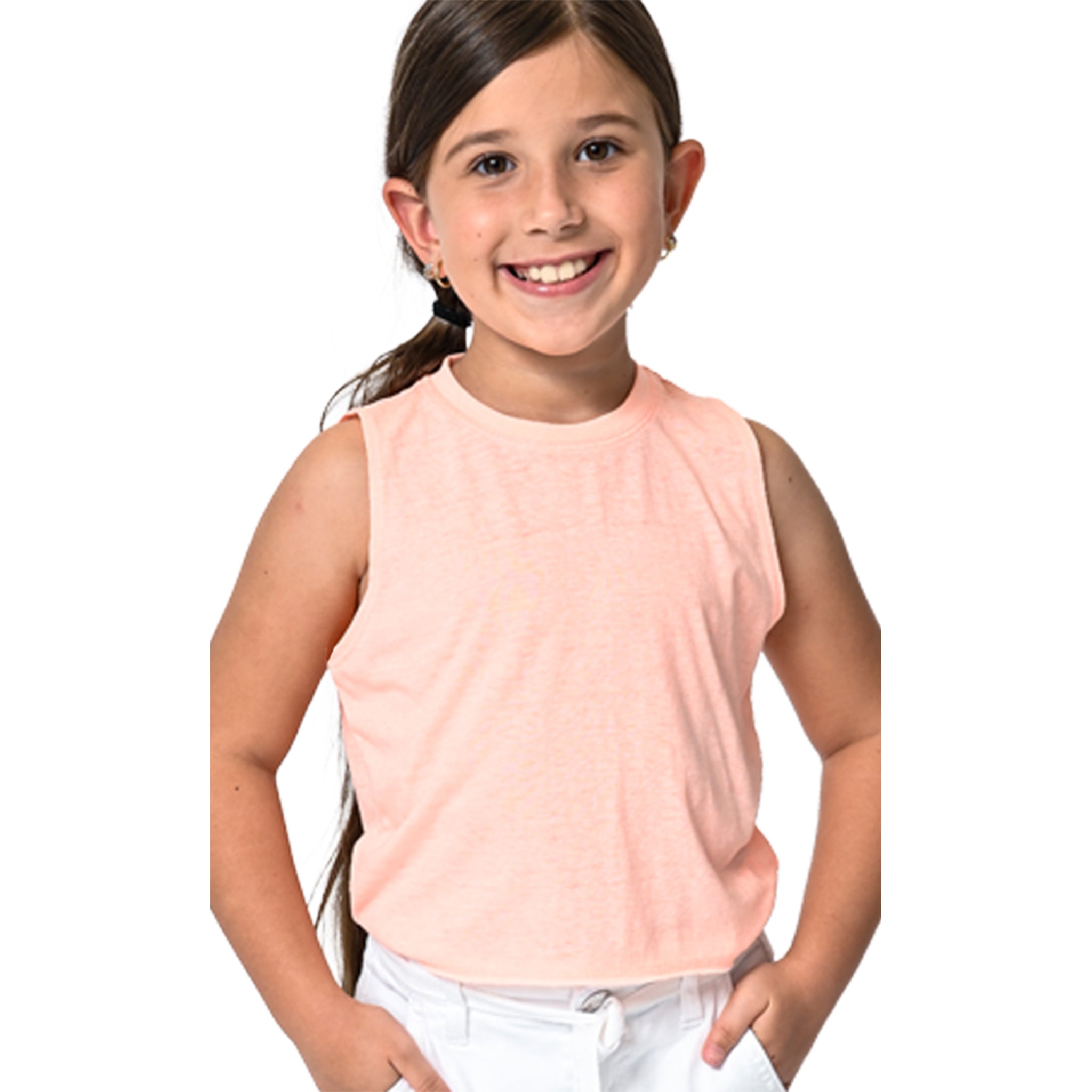 Cropped Muscle Tank - Denny's