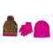 3pc Cheetah & Solid 2pk Hat & Glove Set - Denny's