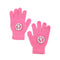 Sugar Glitter Peace Sign Gloves - Denny's