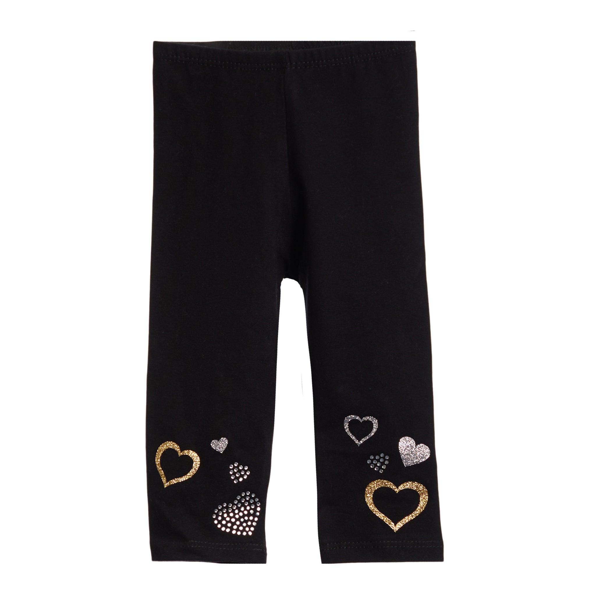 Glitter Heart Legging - Denny's