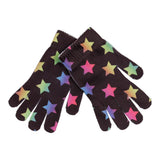 Black w Rainbow Star Glove - Denny's