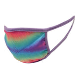Girls 5 pack Face Mask Lips Tie Dye Assorted - Denny's