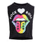 Muscle Tank w Rock Heart Roll Rock Lip - Denny's