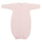 Pink Ruffle Converter Gown with Pinstripes - Denny's