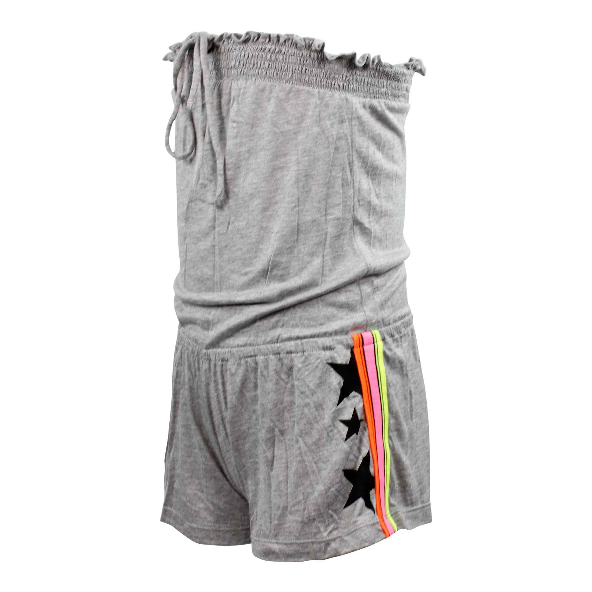 Romper Neon Taping w Blk Stars - Denny's