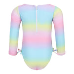 Rash Guard Rainbow Ombre Bathing Suit - Denny's