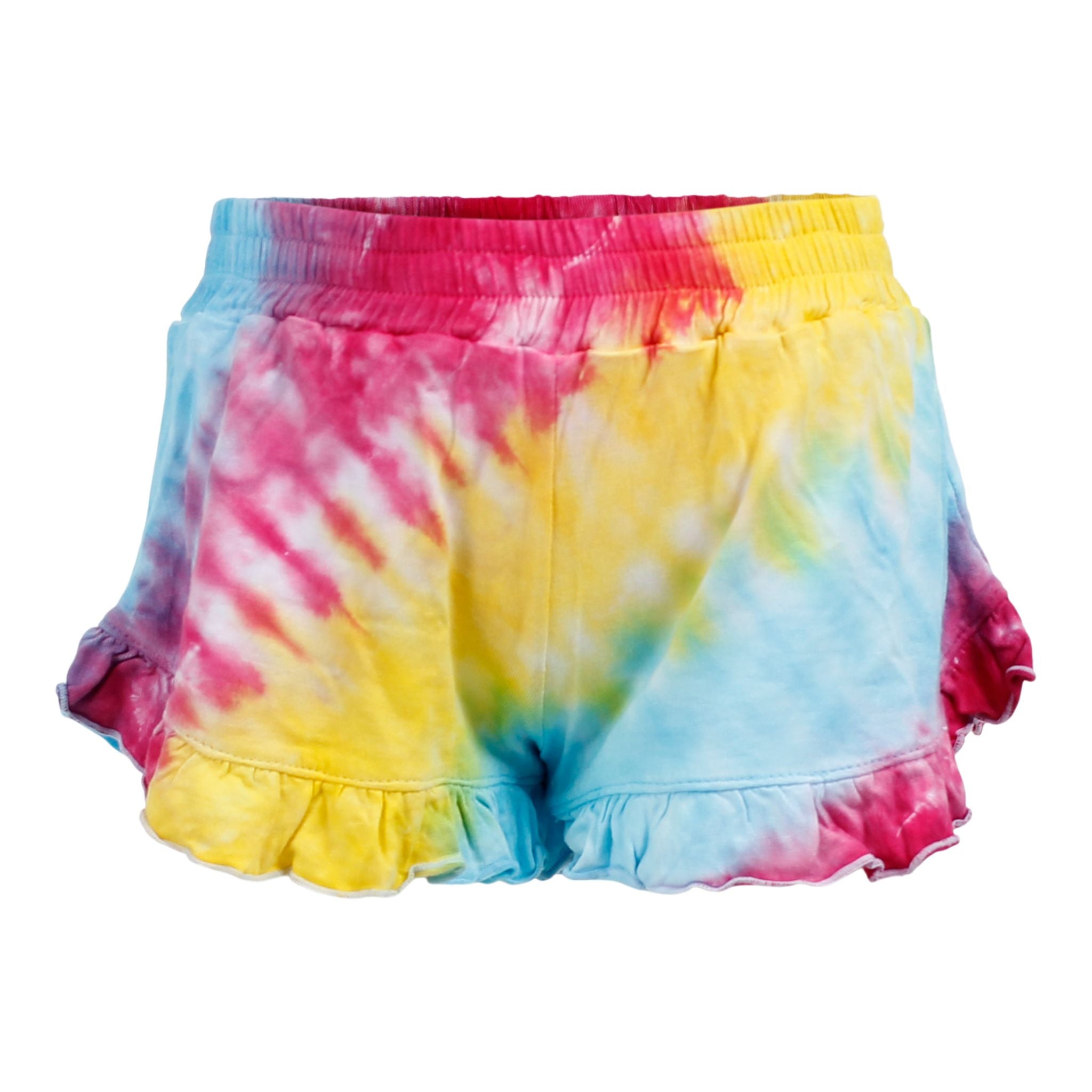 Tie Dye Ruffle Short - Denny's