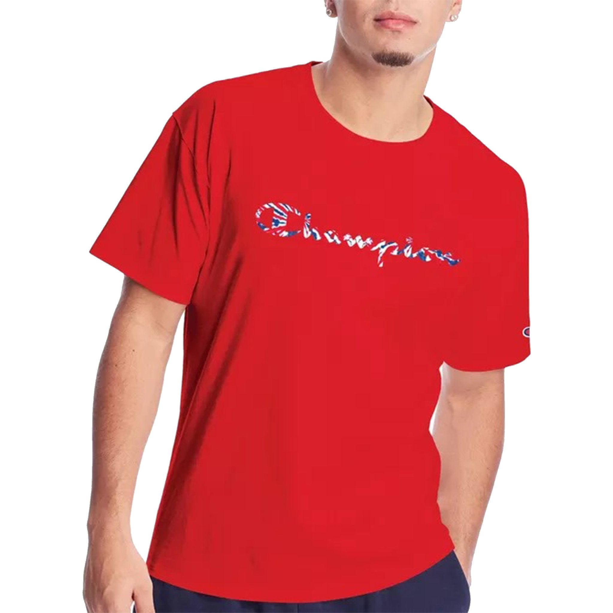 Champion Tie Dye Logo Tee - Denny's
