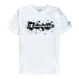 Splatter Script Tee - Denny's