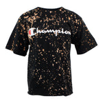 S/S Bleached Crop LogoTee - Denny's